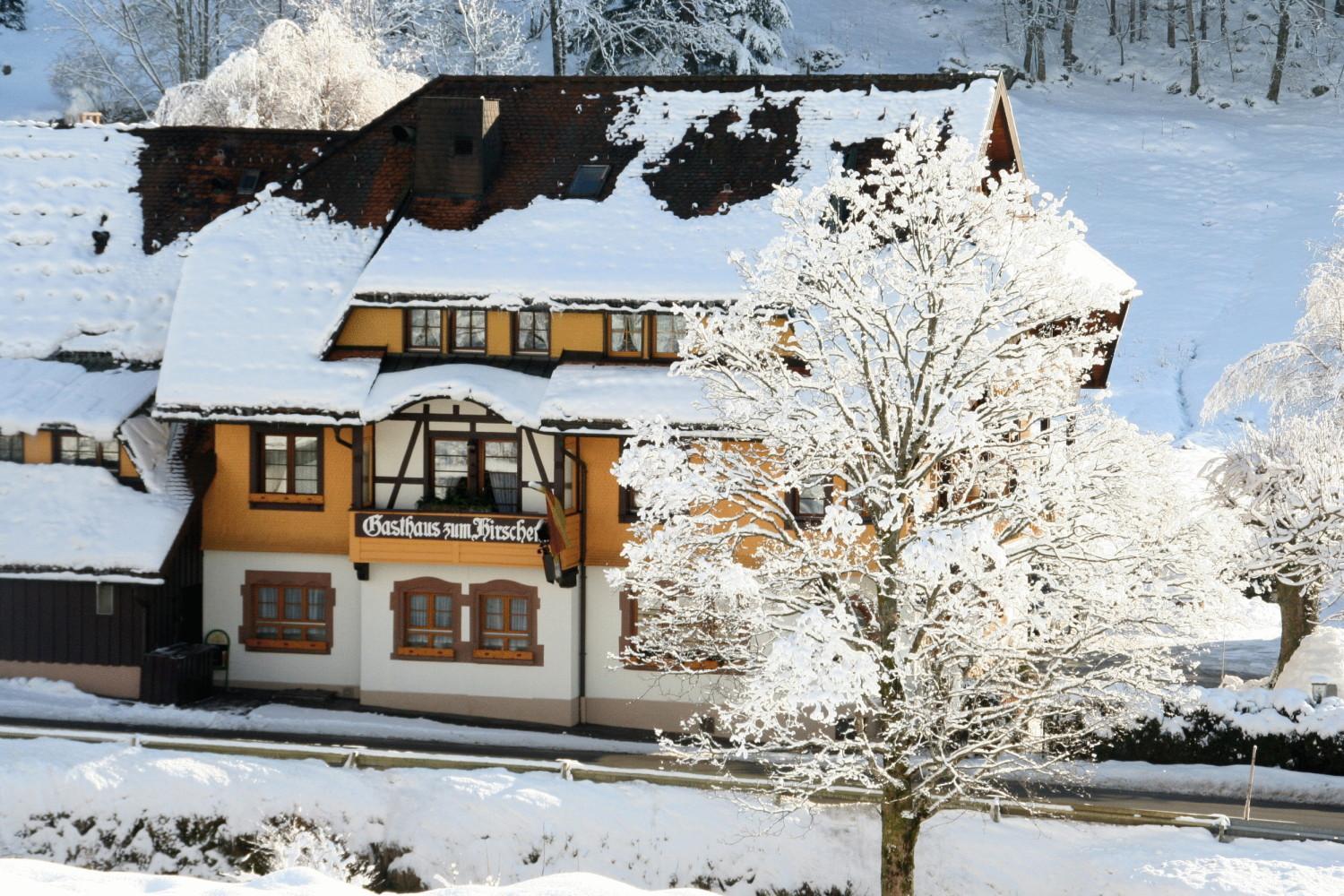 Hotel Gasthaus Hirschen Im Hochschwarzwald Todtnau Nahe Feldberg ภายนอก รูปภาพ