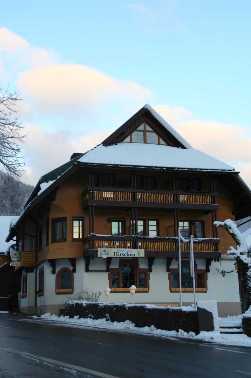 Hotel Gasthaus Hirschen Im Hochschwarzwald Todtnau Nahe Feldberg ภายนอก รูปภาพ